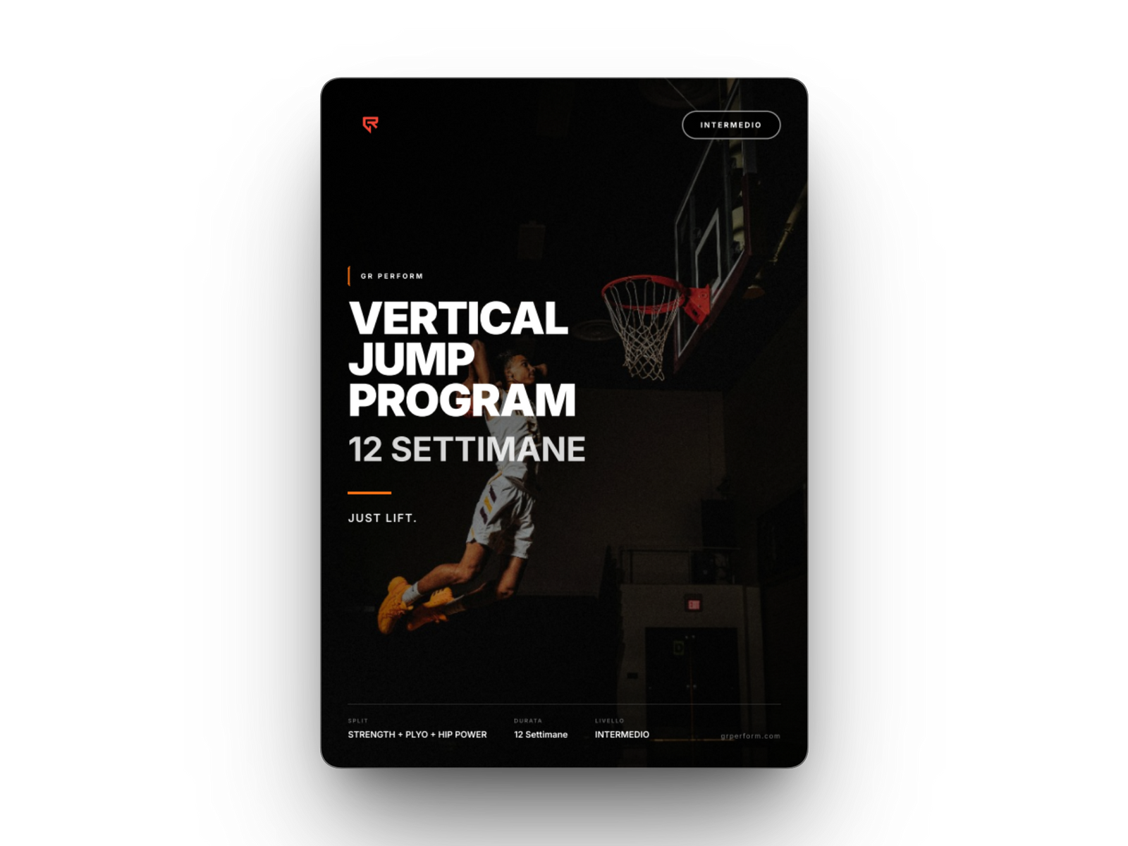 VERTICAL JUMP PROGRAM
